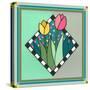 Tulips 2-Denny Driver-Stretched Canvas