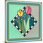 Tulips 2-Denny Driver-Mounted Giclee Print