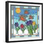 Tulips 3 with Melody the Songbird-Denny Driver-Framed Giclee Print