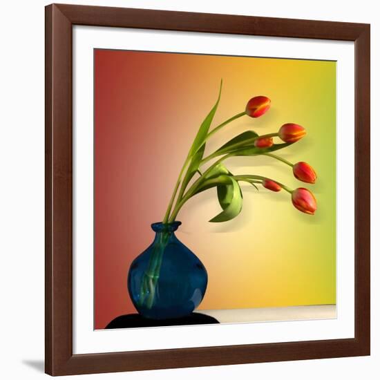 Tulips 5-Mark Ashkenazi-Framed Giclee Print