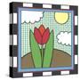 Tulips 5-Denny Driver-Stretched Canvas