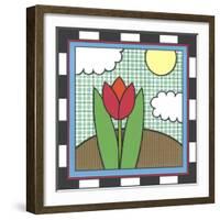 Tulips 5-Denny Driver-Framed Giclee Print