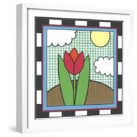 Tulips 5-Denny Driver-Framed Giclee Print