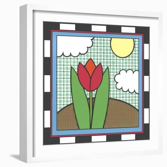 Tulips 5-Denny Driver-Framed Giclee Print