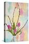 Tulips and Aquarel II-Cora Niele-Stretched Canvas