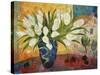 Tulips and Cherries-Lorraine Platt-Stretched Canvas