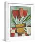 Tulips And Coffee Reprise-Tim Nyberg-Framed Giclee Print