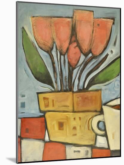 Tulips and Coffee-Tim Nyberg-Mounted Giclee Print