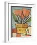 Tulips and Coffee-Tim Nyberg-Framed Giclee Print