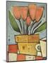 Tulips and Coffee-Tim Nyberg-Mounted Giclee Print