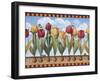 Tulips and Insects-Lisa Audit-Framed Giclee Print