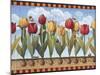 Tulips and Insects-Lisa Audit-Mounted Giclee Print