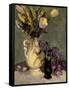 Tulips and Lavender-Allayn Stevens-Framed Stretched Canvas