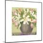 Tulips and Lilies-Patricia Roberts-Mounted Art Print