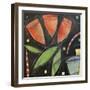 Tulips and Water Glass-Tim Nyberg-Framed Giclee Print