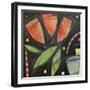 Tulips and Water Glass-Tim Nyberg-Framed Giclee Print