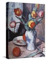 Tulips, c.1928-Samuel John Peploe-Stretched Canvas