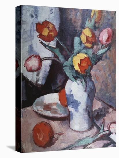 Tulips, c.1928-Samuel John Peploe-Stretched Canvas