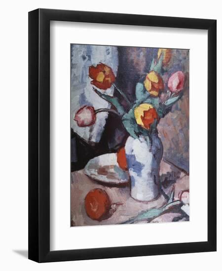 Tulips, c.1928-Samuel John Peploe-Framed Premium Giclee Print