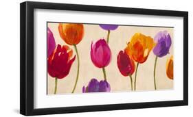 Tulips & Colors-Luca Villa-Framed Art Print