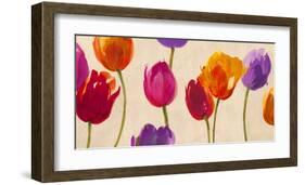 Tulips & Colors-Luca Villa-Framed Art Print