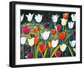 Tulips Festival-P^ Sonia-Framed Art Print