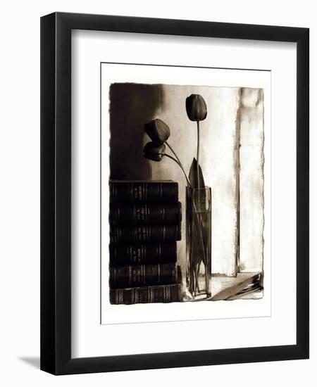 Tulips for Readers II-Richard Sutton-Framed Art Print