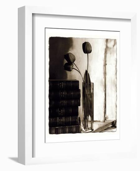 Tulips for Readers II-Richard Sutton-Framed Art Print