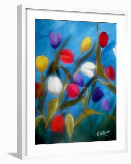 Tulips Galore II-Ruth Palmer 2-Framed Art Print