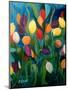 Tulips Galore!-Ruth Palmer Originals-Mounted Art Print