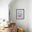 Tulips Garden Gates-Judy Mastrangelo-Framed Giclee Print displayed on a wall