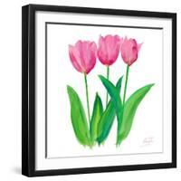 Tulips I-Julie DeRice-Framed Art Print