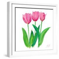 Tulips I-Julie DeRice-Framed Art Print