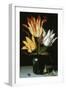 Tulips in a Glass Vase-Ambrosius Bosschaert the Elder-Framed Giclee Print