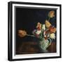 Tulips in a Staffordshire Jug, Catalogue No. 210C-Dora Carrington-Framed Giclee Print