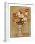 Tulips in a White Vase-Pierre-Auguste Renoir-Framed Giclee Print