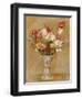 Tulips in a White Vase-Pierre-Auguste Renoir-Framed Giclee Print