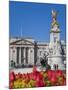 Tulips in Front of Buckingham Palace and Victoria Memorial, London, England, United Kingdom, Europe-Jane Sweeney-Mounted Photographic Print