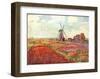 Tulips in Holland-Claude Monet-Framed Art Print