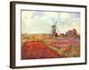 Tulips in Holland-Claude Monet-Framed Art Print