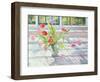 Tulips in the Evening Light, 1990-Timothy Easton-Framed Giclee Print