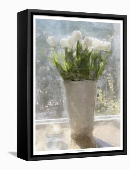 Tulips in the Sun-Noah Bay-Framed Stretched Canvas