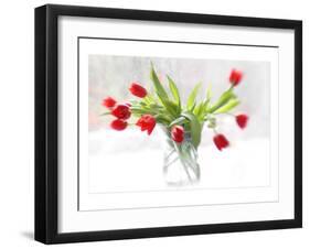 Tulips in Winter-Judy Stalus-Framed Art Print