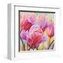 Tulips in Wonderland I-Cynthia Ann-Framed Giclee Print