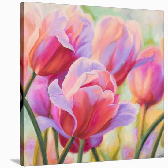 Tulips in Wonderland I-Cynthia Ann-Stretched Canvas