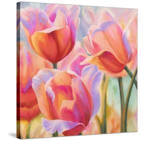 Tulips in Wonderland II-Cynthia Ann-Stretched Canvas