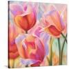 Tulips in Wonderland II-Cynthia Ann-Stretched Canvas