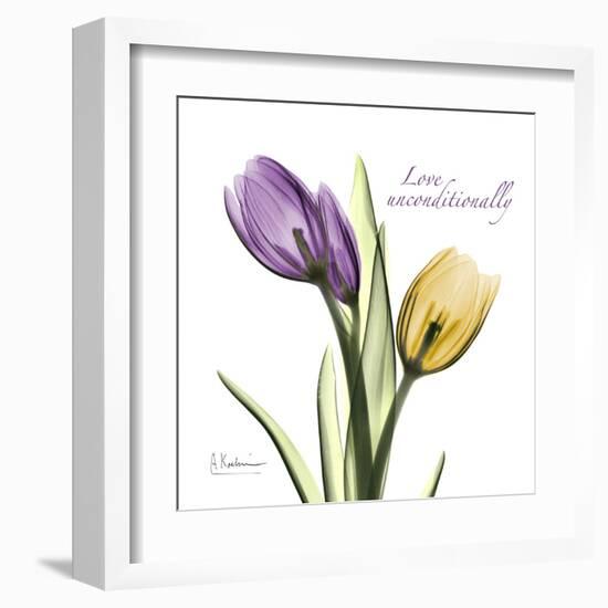 Tulips Love Unconditionally-Albert Koetsier-Framed Art Print