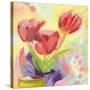 Tulips No. 3-Ann Thompson Nemcosky-Stretched Canvas