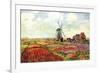 Tulips of Holland-Claude Monet-Framed Art Print